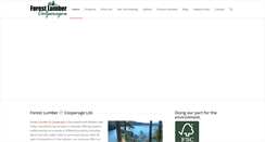 Desktop Screenshot of forestlumber.com