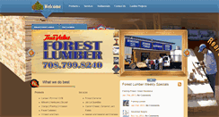 Desktop Screenshot of forestlumber.net